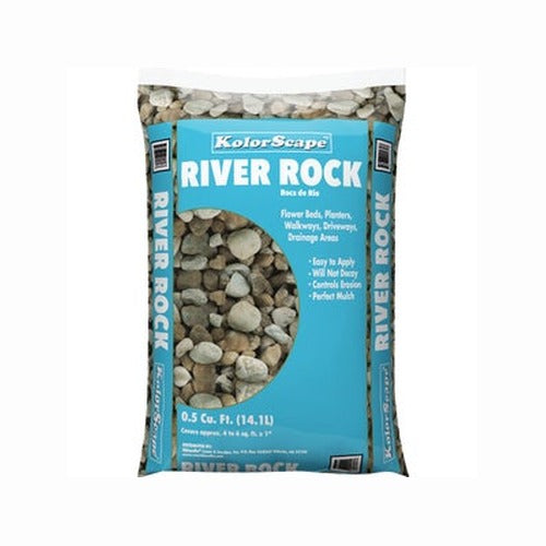 KolorScape River Rock 0.5 Cu Ft Bag