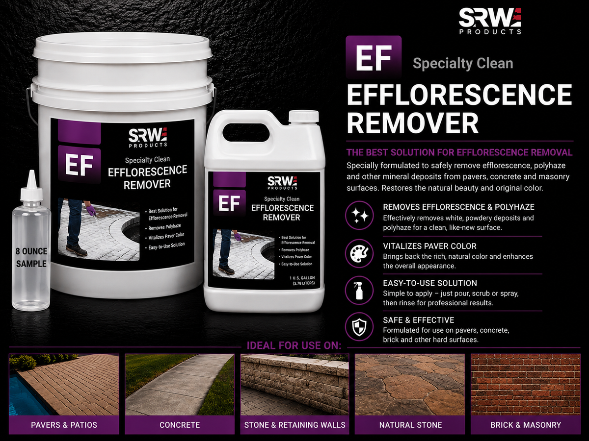 SRW EF Efflorescence Remover Sample