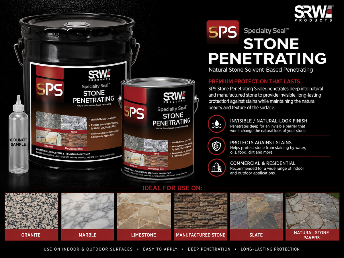 SRW S-PS Penetrating Stone Sealer Sample