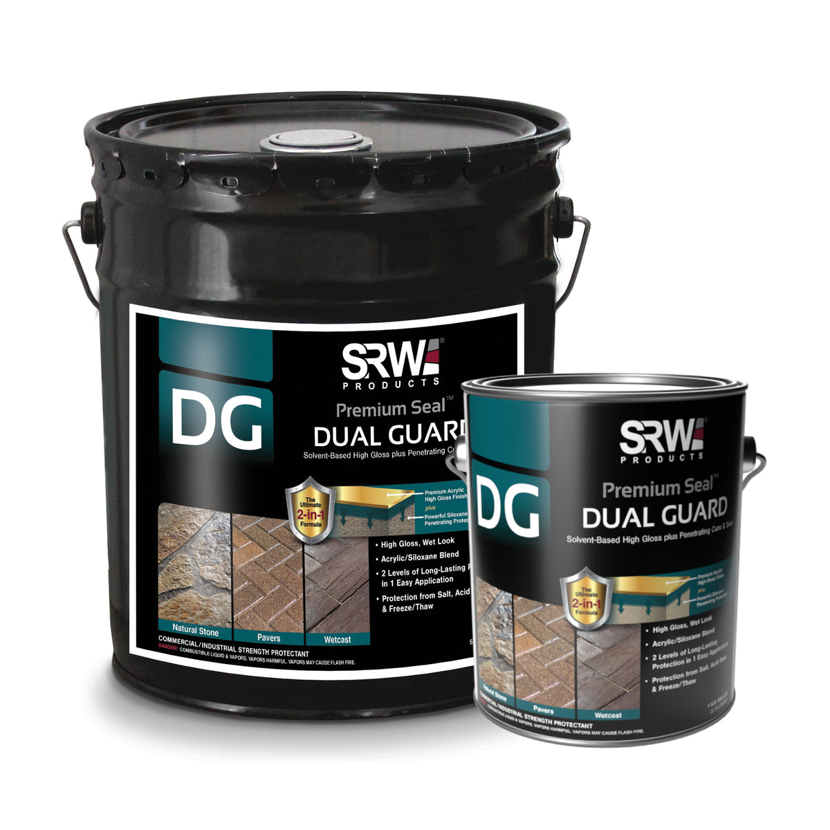 SRW DG Dual Guard High Gloss Paver Sealer