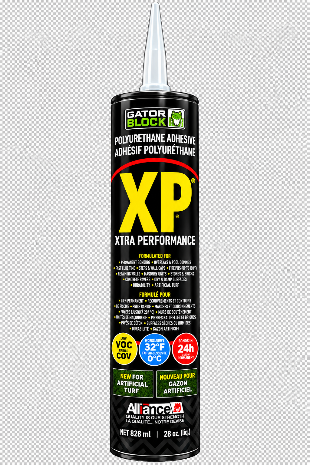 Alliance Gator Block Bond XP Low VOC Polyurethane Adhesive