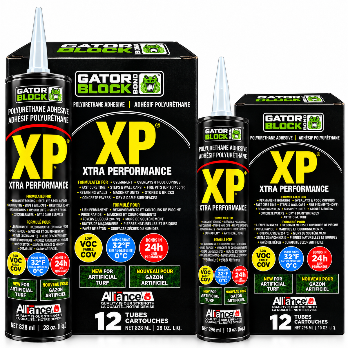 Alliance Gator Block Bond XP Low VOC Polyurethane Adhesive