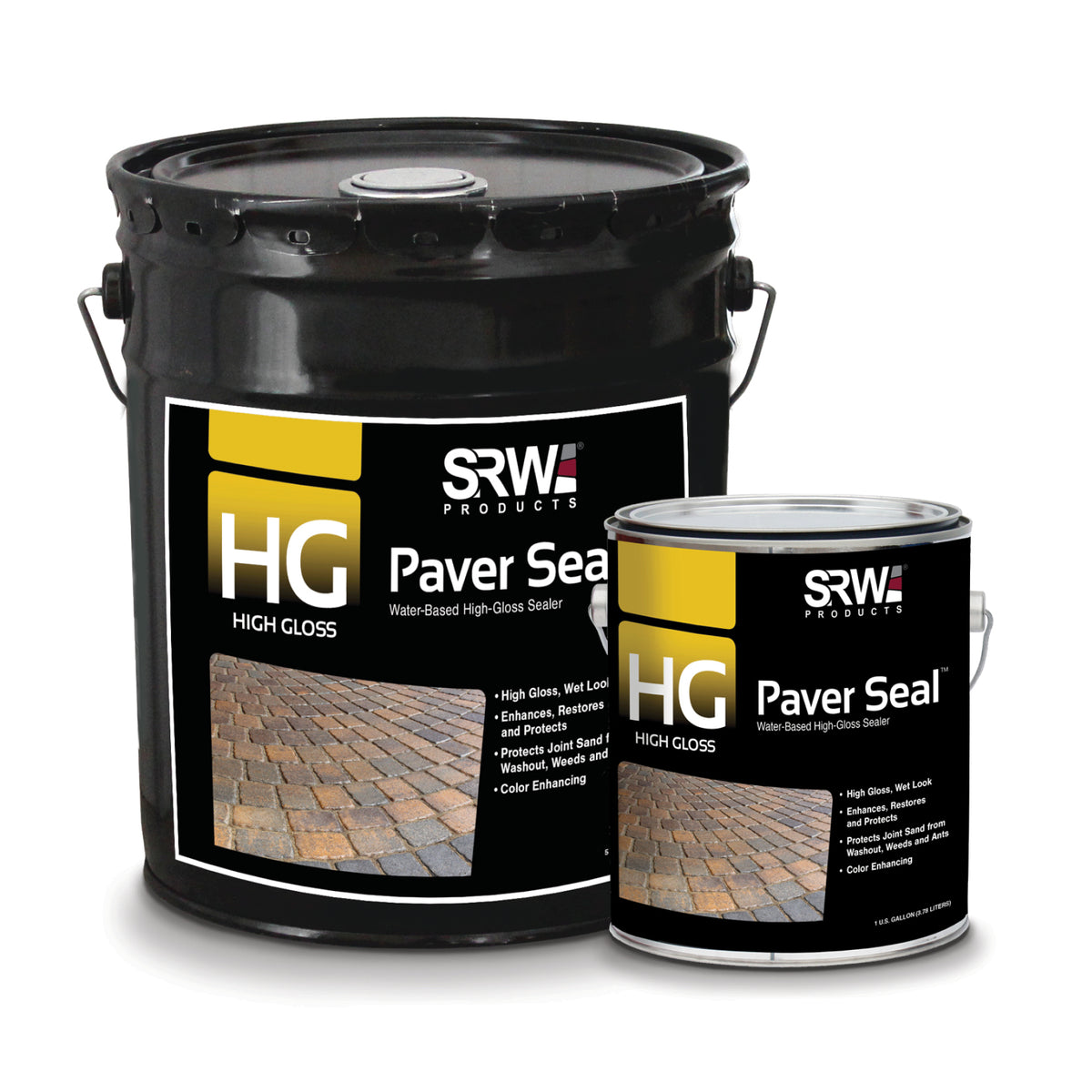SRW HG High Gloss Paver Sealer