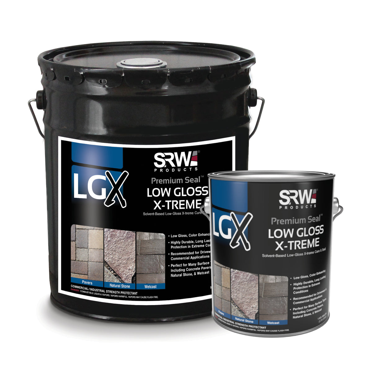 SRW LGX Low Gloss X-Treme Premium Paver Sealer