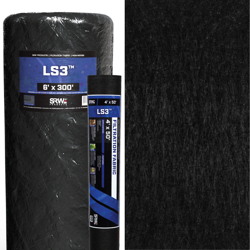 SRW LS3 Non-Woven Drainage and Filtration Fabric