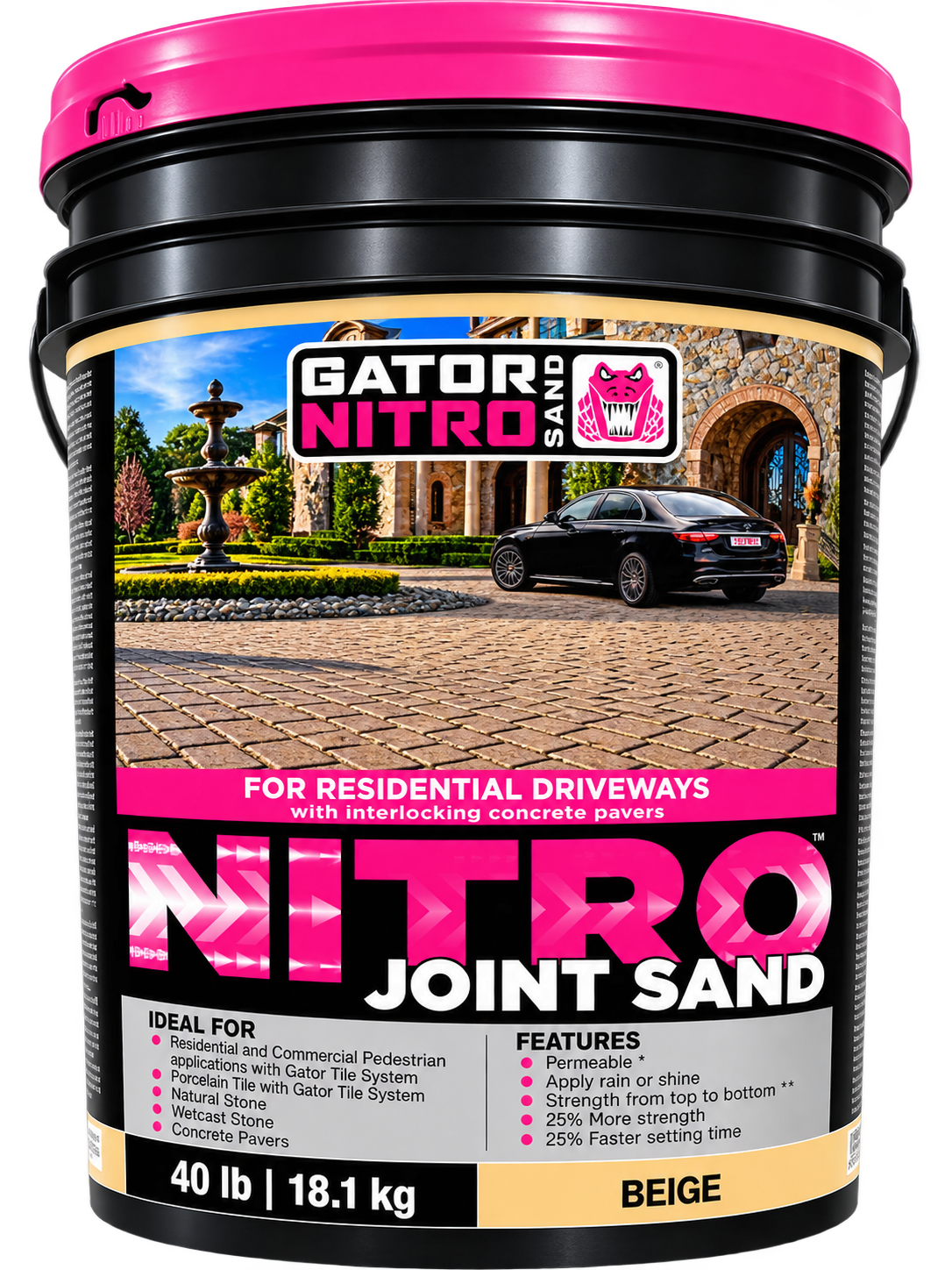 Alliance Gator Nitro Joint Sand for Pavers, Natural Stone and Porcelain Tile