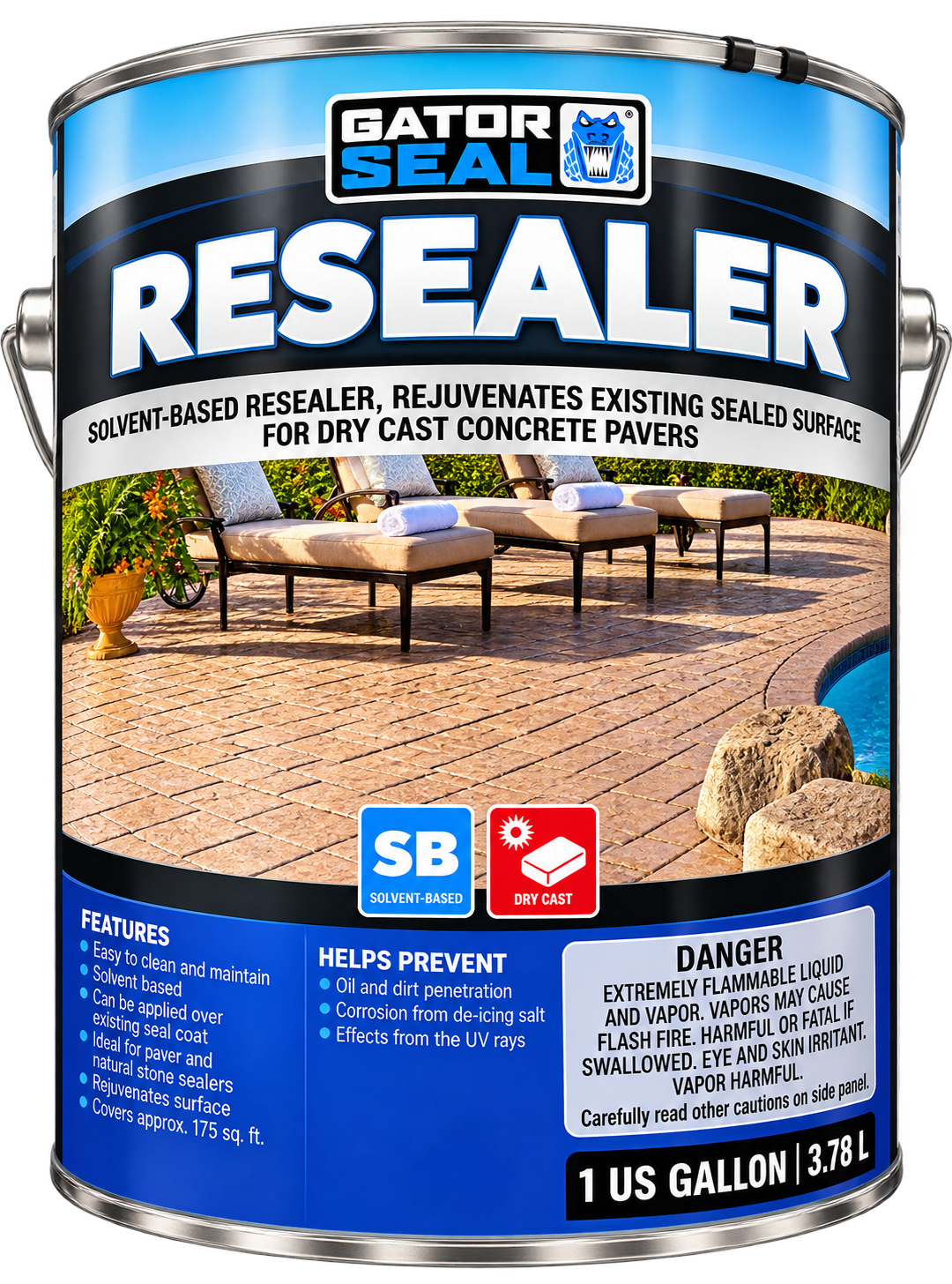 Alliance Gator Seal Resealer Solvent Based Acrylic Paver Resealer