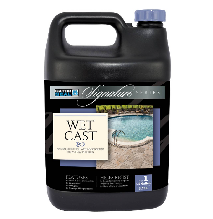 Gator Seal Signature Series Wet Cast Zero Gloss Sealer- 1 Gallon