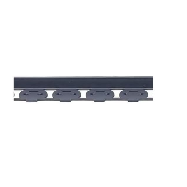 6 Pack Landscape Paver Edging, 7.8'x 1.87" Black