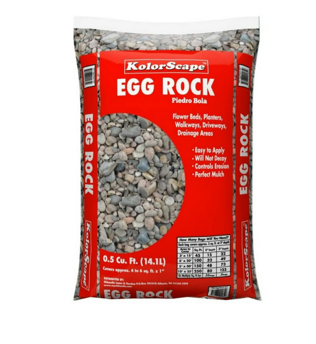 KolorScape 0.5 Cu. Ft. Egg Rock