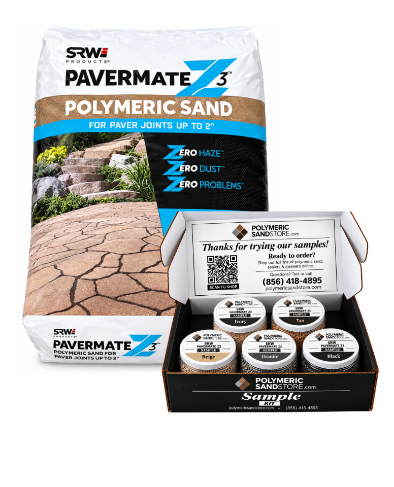 SRW Pavermate Z3™ Color Sample Kit, All 5 Polymeric Sand Colors