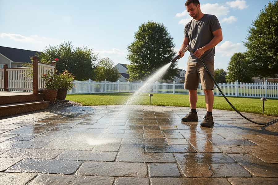 When to Use Efflorescence Cleaner on Pavers and When to Wait