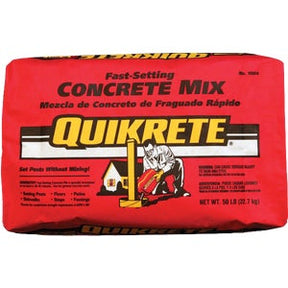 Quikrete Fast-Setting Concrete Mix 50 lb Bag