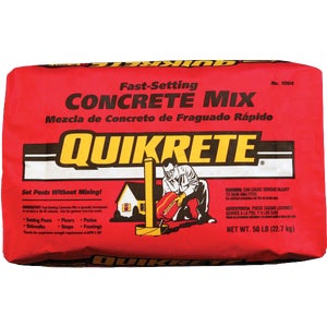 Quikrete Fast-Setting Concrete Mix 50 lb Bag