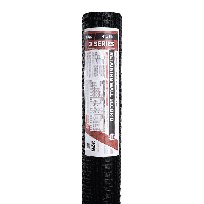 SRW 3 Series Retaining Wall Geogrid, Bi-Directional