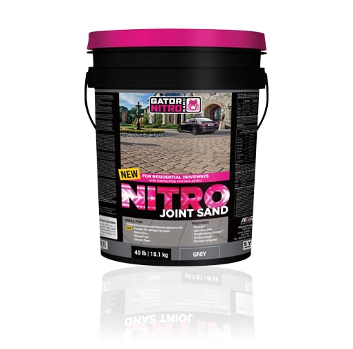 Nitro Joint Sand Ideal for Residential and Commercial Pedestrian Applications with Porcelain Tile System, Natural Stone, Wetcast Stone and Concrete Pavers (40 lb.)