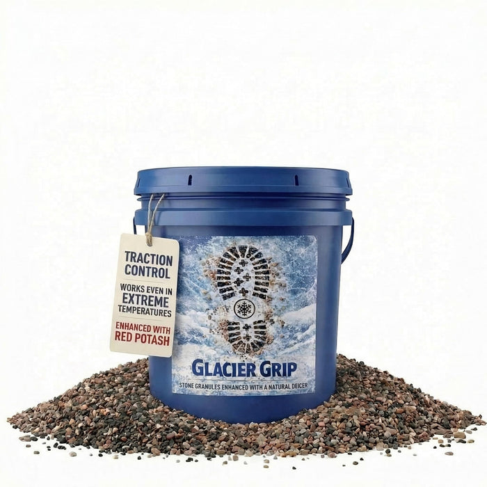 Home and Country USA Glacier Grip Stone Dust Ice Traction 8 lb
