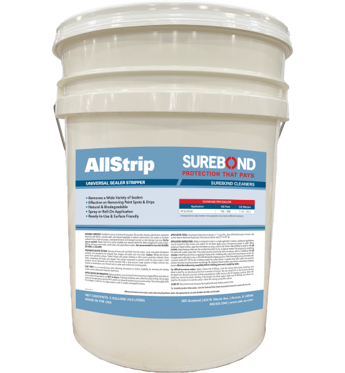 SEK Surebond AllStrip universal sealer stripper 5 gallon pail