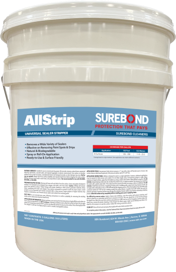 SEK Surebond AllStrip universal sealer stripper 5 gallon pail