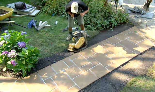 Installation steps for Alliance Gator Rock Bond Liquid Binding Agent