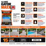 Alliance Gator Maxx Sand Polymeric Sand for Paver Joints up to 2"