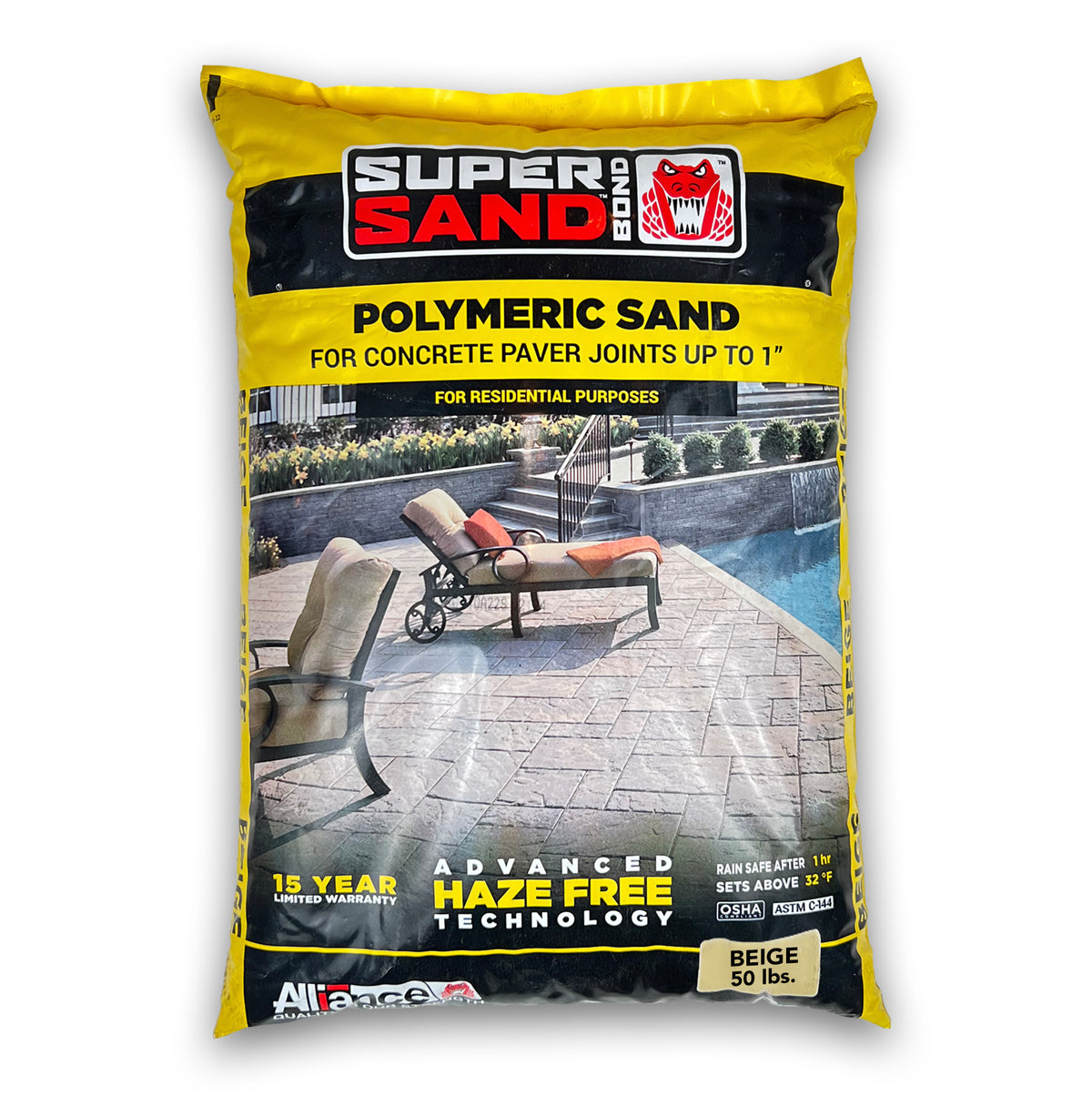 Alliance Gator Super Sand Polymeric Sand 50 lb bag beige