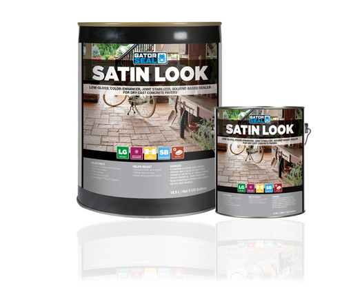 Alliance Gator Seal Satin Look Paver Sealer solvent-based low gloss finish