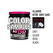 Alliance Nitro Joint Sand 40 lb bucket in Grey with color sample jar; available in Grey, Silver, Beige, and Black