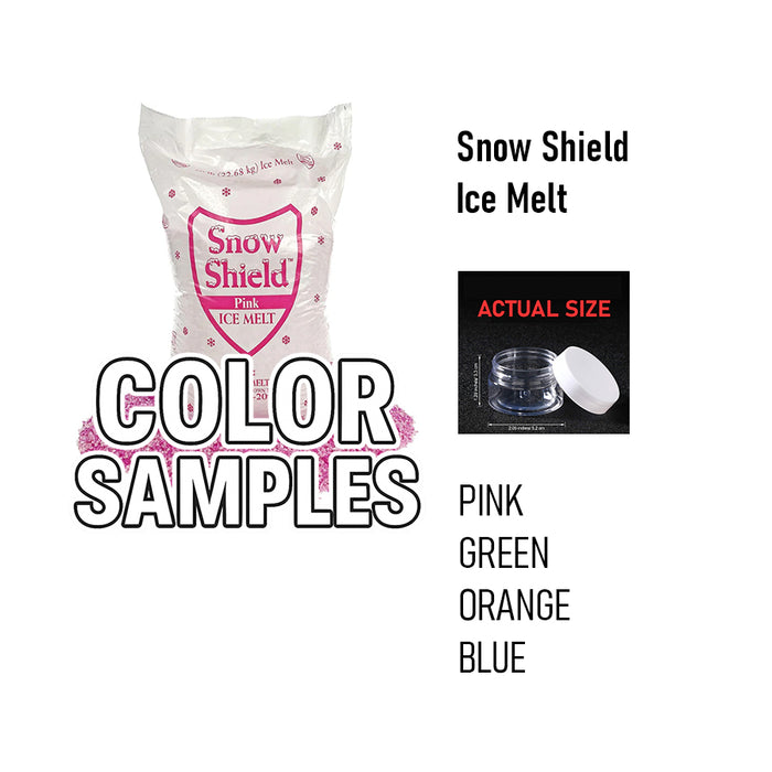 COLOR SAMPLES- Snow Shield Ice Melt