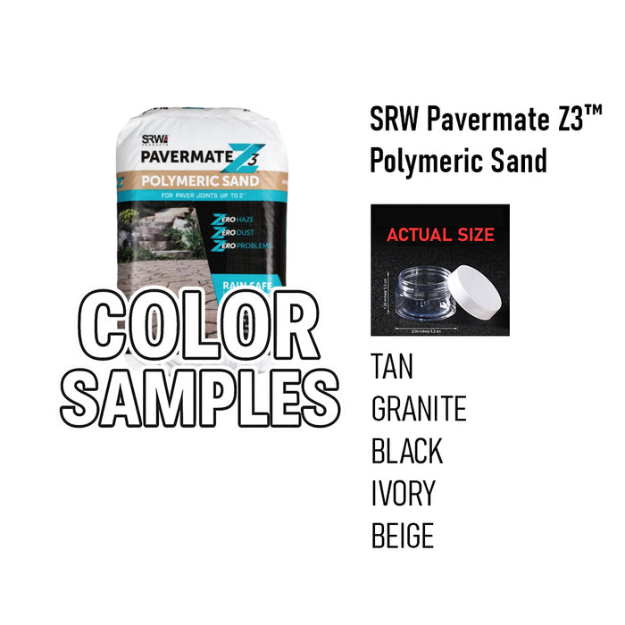 COLOR SAMPLES- SRW Pavermate Z3™