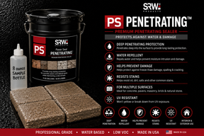 SRW PS Penetrating Paver Sealer Sample