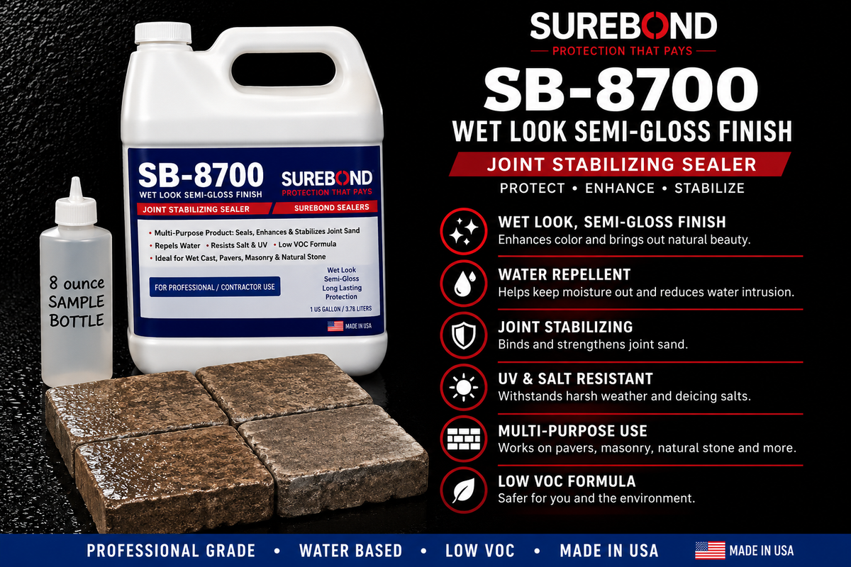 SEK Surebond SB-8700 Wet Look Joint Stabilizer Sample