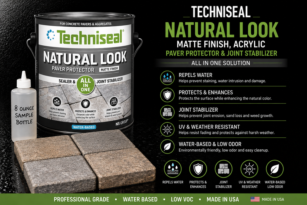 Techniseal NS Paver Sealer and Joint Stabilizer Sample, 8 oz