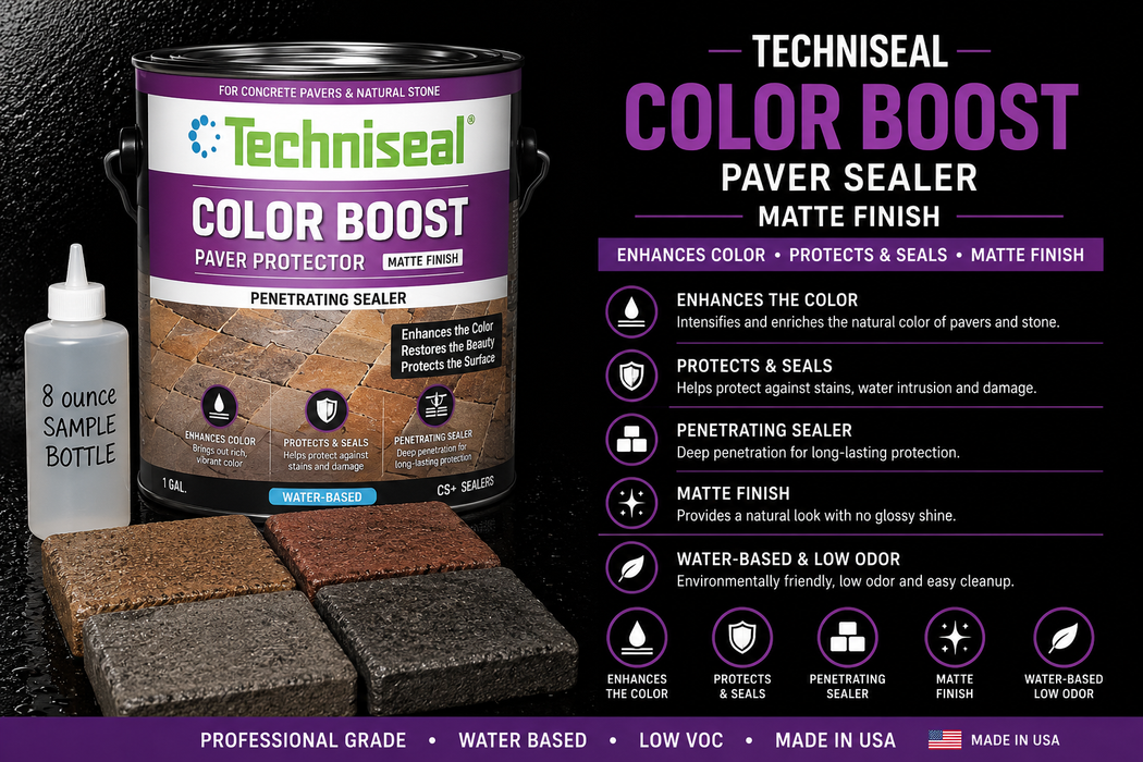 Techniseal CB+ Color Boost Paver Sealer Sample, 8 oz