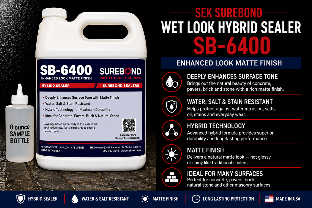 SEK Surebond SB-6400 Hybrid Penetrating Sealer Sample, 8 oz
