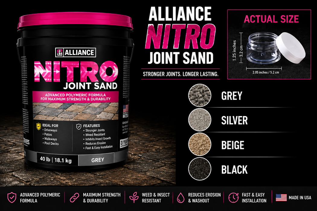 COLOR SAMPLES- Alliance Nitro Joint Sand
