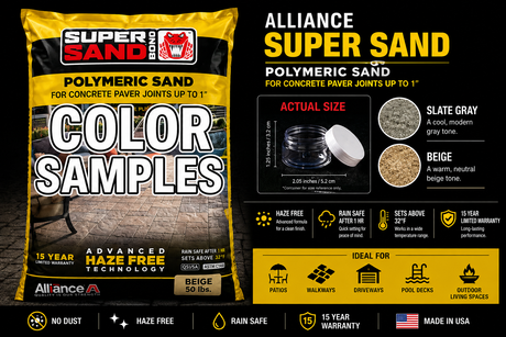 Alliance Gator Super Sand Bond Color Samples