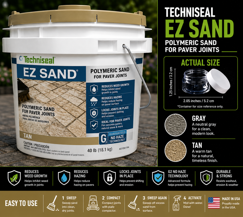 Techniseal EZ Sand Color Samples, Both Colors, 2 oz Each