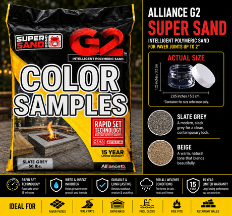Alliance Gator Super Sand G2 Color Samples