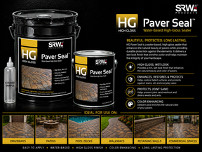 SRW HG High Gloss Water Based Sealer Sample