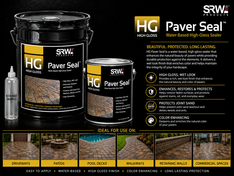 SRW HG High Gloss Water Based Sealer Sample