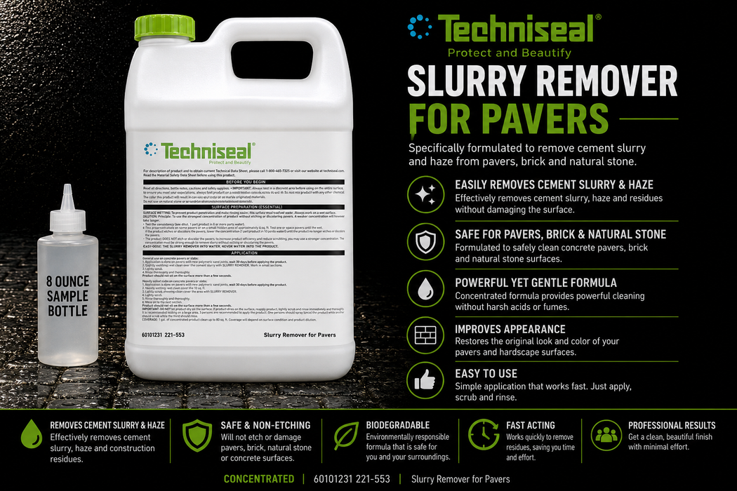 Techniseal Slurry and Cement Stain Remover Sample