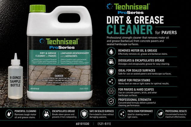 Techniseal Dirt and Grease Cleaner Sample