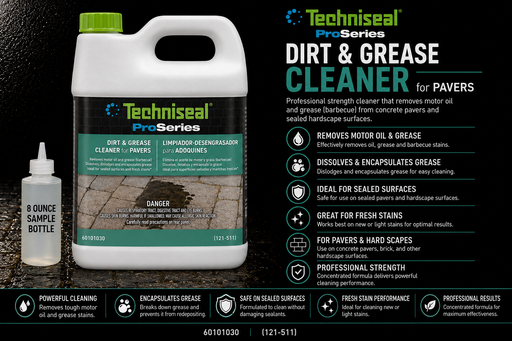 Techniseal Dirt and Grease Cleaner Sample