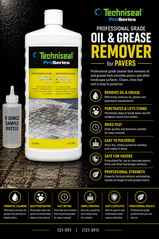 Techniseal Pro-Grade Oil and Grease Remover Sample