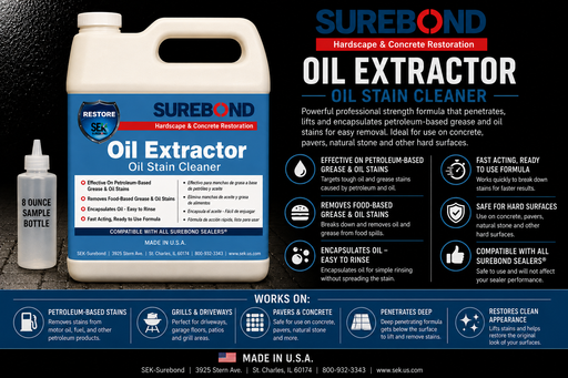 SEK Surebond Oil Extractor Sample