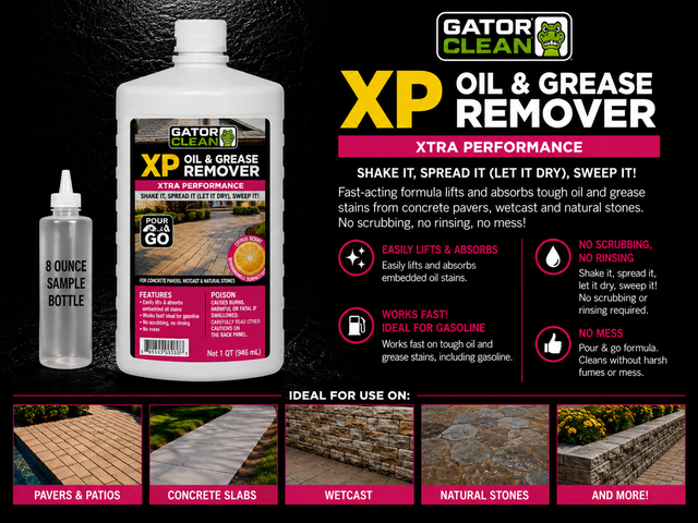 Alliance Gator XP Oil and Grease Remover Sample