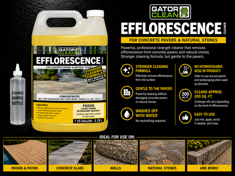 Alliance Gator Efflorescence Cleaner Sample