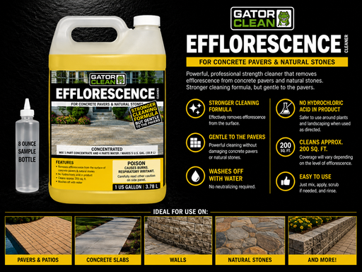 Alliance Gator Efflorescence Cleaner Sample