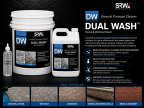 SRW DW Dual Wash Hardscape Cleaner Sample